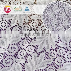 Wholesale Cheap Softtextile 100 Poly Flower Voile Lace Fabric Nigerian for Sale thumbnail-3