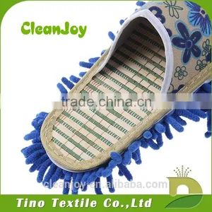 Import Bamboo Floor Indoor Cleaning Slipper thumbnail-2