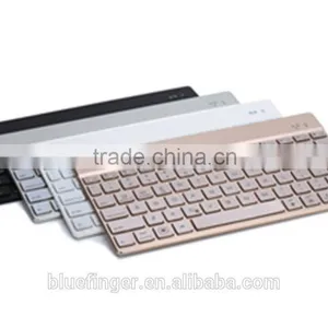 Universal Bluetooth Keyboard Aluminum Alloy Backlit Keys for IOS,Android,Windows,portable for Carry thumbnail-2