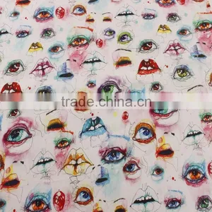New Product of Digital Printed Woven Textile Canvas 100% Cotton Fabric Printing thumbnail-5