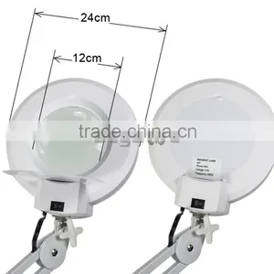 5X Magnifying Lamp Rolling Floor Stand Adjustablemini Facial Steamer With Ozone Quality Choice thumbnail-3