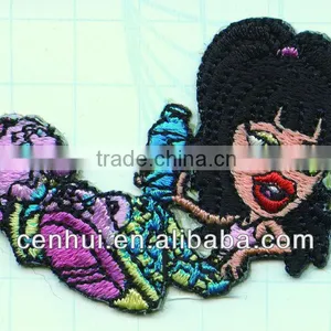 Fashionable Custom Embroideried Apparel Woven Patches thumbnail-1
