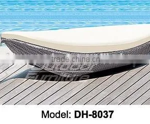 Outdoor Rattan Sun Lounger thumbnail-1