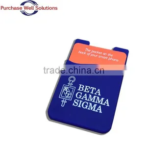 High Quality Promotional Silicone Card Holder thumbnail-1
