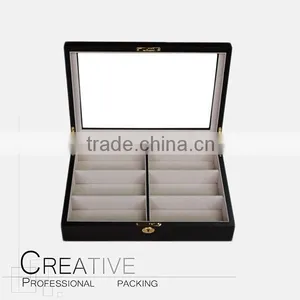 Manufacturers Supply China pu Leather Glasses Case CY-GL9 Supplier's Choice thumbnail-4