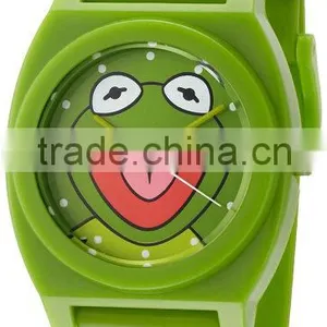 Fashion Cute Animal Frog Plastic Kids Watches thumbnail-1