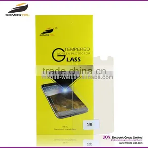 [Somostel] 100% Genuine 2.5D Round Edge 9H 0.7Mm Premium Real Tempered Glass Film Screen Protector For Lg L Fino D295 thumbnail-1