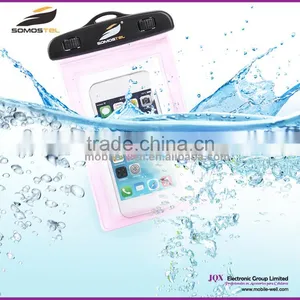 [Somostel] High Sealed,HD Picture Under Water 10M Waterproof Phone Case, Promotional PVC Waterproof Bag thumbnail-1