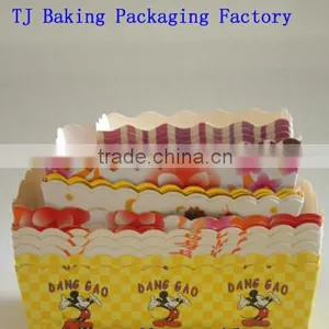 Food Grade Paper FSC Rectangle Cake Cup Baking Cupcake Printed Sweet Candy Cup Liners thumbnail-5
