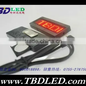 B721 Red Led Name Badge,led Name Tags,led Name Card,led Car Display thumbnail-1