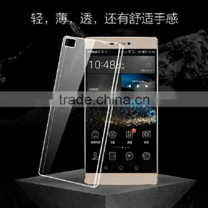 Wholesale Crystal Transparent Clear Ultra Thin TPU Cover Case For Huawei P8 thumbnail-5