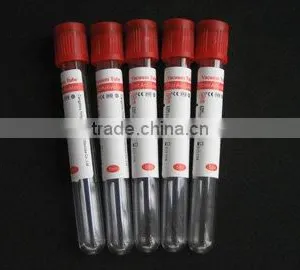 Disposible Vacuum Blood Colletion Clot Activator Tube 8ml thumbnail-1