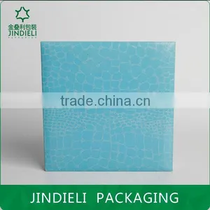 Sky Blue Paper Necklace Jewelry Set Box Packaging thumbnail-1