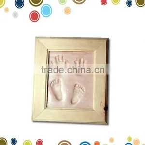 New Born Baby Casting Kit Handprint Baby Clay Frame Kit thumbnail-1