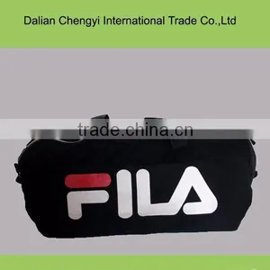 Manufacturer Black Knit Travel Sport Tote Bag With Customize Logo thumbnail-1