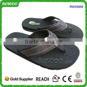 Brown Perf Breathable Summer Men Leather Sandal thumbnail-3