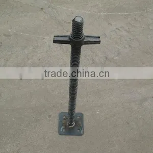 Ringlock Cuplock System Adjustable Solid Screw Jack Base thumbnail-1