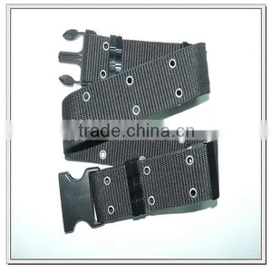 57mm Black Military Trouser Belt,men's Military Canvas Belt thumbnail-1