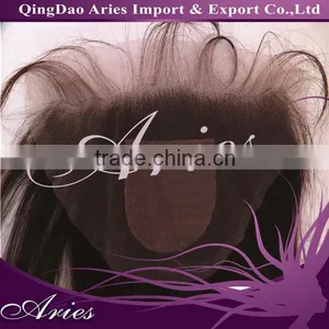 18" Virgin European 13x4 Silk Top Lace Frontal Closure Natural Color Body Wave thumbnail-1