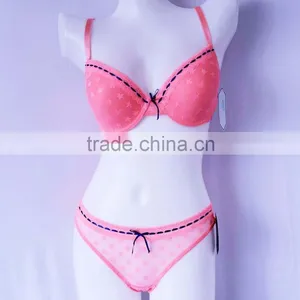 Woman Sexy Fancy Stylish Open Bra and Panty Set Underwear thumbnail-1