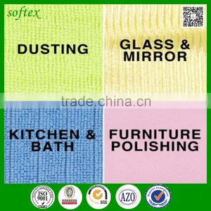 Glass Mirrors Kitchen Bath Polish Furniture Cleaning Microfiber Dust Cloth thumbnail-3