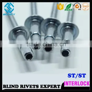 DOME HEAD STRUCTURAL INTER-LOCK RIVETS thumbnail-2