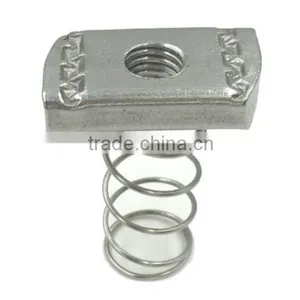 Spring Nut, T Nut, Galvanized Spring Nut, M6 - M12 thumbnail-1