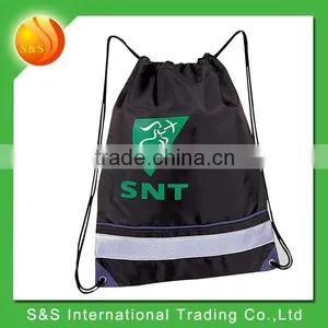 Mono Tech Cheap Promotionan Polyester Drawstring Bag thumbnail-2
