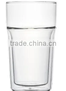 Clean Double Wall Practical Beer Mug Glass thumbnail-3