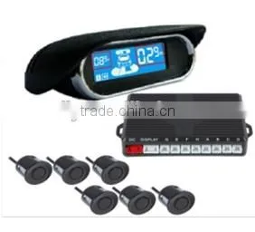 Shenzhen Factory Colorful 6 Sensors LCD Car Parking Lot Sensor thumbnail-1