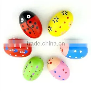 New 2016 Easter Eggs Colorful Different Kinds Wooden Eggs Different Sizes Easter Eggs thumbnail-3