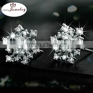 Flower Shape Jewelry Cheap Earrings Made in China thumbnail-3