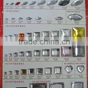 Apex0989 Colorful Rhinestone Cheer Hot Fix Motif Stones for Clothes Decoration thumbnail-1