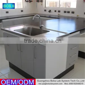 Chemistry Laboratory Table With Stainless Steel Top thumbnail-5