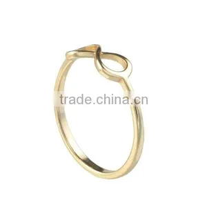 Excellent Quality Infinity Sterling Ring Blanks thumbnail-1