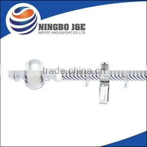 35mm Single Silver Color Curtain Pipes for Home Decoration thumbnail-1