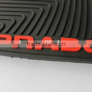 Wholesale Customized Full Set Type Rubber PVC Auto Car Floor Mats For TOYOTA PRADO thumbnail-3