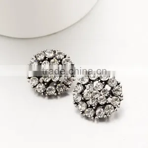Hot Sale Crystal Rhinestone Button,Matel Crystal Dress Button,rhinestone Coat Button thumbnail-3
