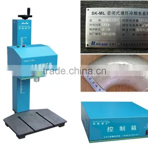 For Nameplate Automobile and Motorcycle Parts, Instruments, Machinery, Auto, Signs Marking Desk-type Pneumatic Marking Machine thumbnail-1