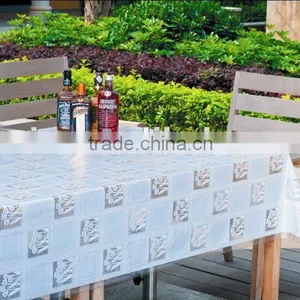 Best Sell Elegance PVC Lace Table Cloth thumbnail-1