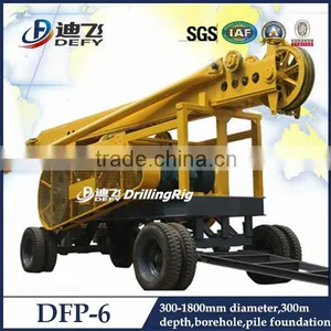 Small Portable Percussion Drilling Rig Model DFP-6 thumbnail-2