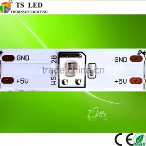 IP20 IP65 Addressable Flexible Led Strips Ws2812b 60 Leds/m thumbnail-1