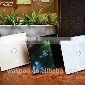 China Supplier Wallpad Luxury Waterproof Black Crystal Glass 110~250V RJ45 Computer Internet Network Wall Socket Switch Quality Choice thumbnail-2
