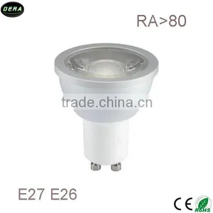 COB 5W 85-265V GU10 E26 E27 RA>80 Led Spotlight Price thumbnail-1