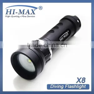 HI-MAX Factory Price Wide Angle Diving Torch Underwater Video Light thumbnail-6