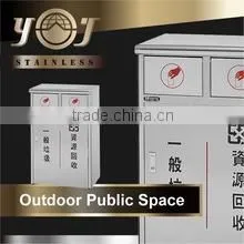 Best Price High Quality Stainless Steel Cheap Recycle Garbage Bin thumbnail-5