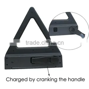 BT-4824 9LED Dynamo Roadside LED Light Warning Triangle thumbnail-5