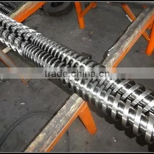 Parallel Twin Screws Extruder Screw Barrel for Plastic Extruder thumbnail-4