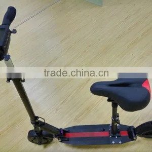 China Htomt Personal Electric Transportation Scooter Electric Scooter 250w 36v Electric Foot Scooter With Soft Seat thumbnail-1