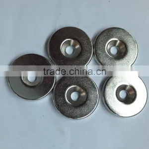 N35 Disc Block Ndfeb Magnet With Hole thumbnail-1